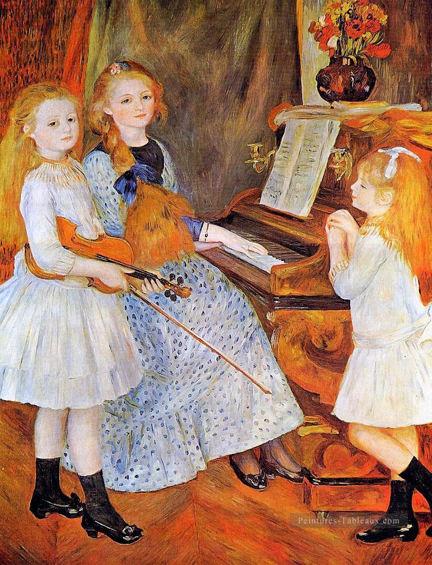 filles de catulle mendes Pierre Auguste Renoir Peintures à l'huile